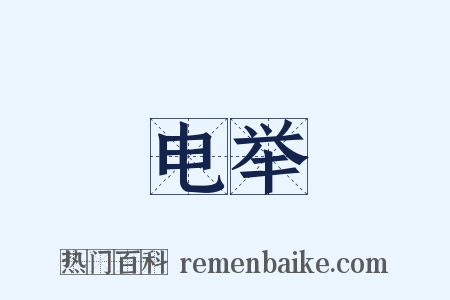 电举是什么意思的图片